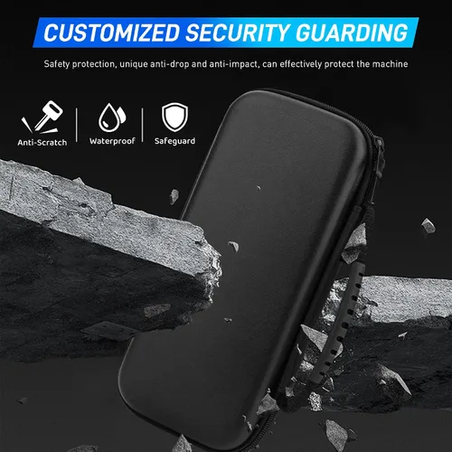 Vista 5 de FANPL Funda para Nintendo Switch, paquete de accesorios 15 en 1, funda de transporte para Switch y controlador Joy Con con piel protectora rígida