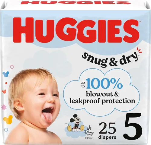 Vista 56 de Pañales Huggies Snug & Dry para bebé