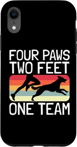 Vista 8 de Manipulador de agilidad para perros iPhone 15 - Cuatro patas de dos pies - Funda de agilidad para perros