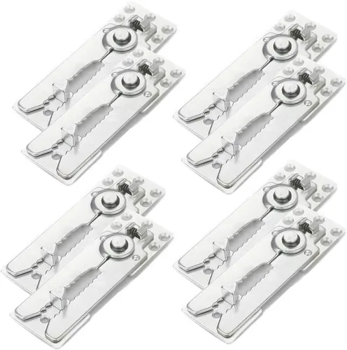 Vista 12 de HOWDIA Conectores seccionales negros con tornillos, conector de sofá resistente para sofás deslizantes, mantiene tu sofá seccional junto, fácil