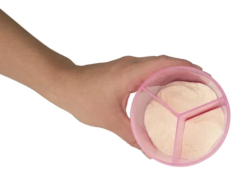 Vista 8 de Dr. Brown's Dispensador de fórmula de viaje con tapa, sin BPA, rosa, capacidad para 27 onzas, (paquete de 12)