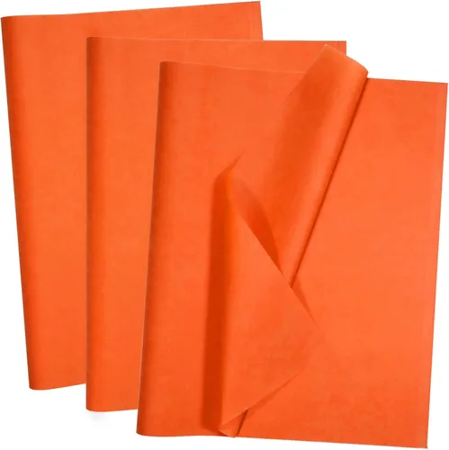 Vista 21 de 100 hojas de papel de seda negro Artdly de 14 x 20 pulgadas, papel de regalo negro a granel para bodas, cumpleaños, proyectos de bricolaje y Navidad