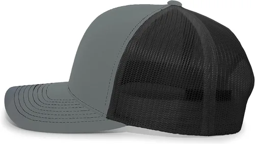 Vista 2 de Pacific Headwear Puntada de contraste Trucker Snapback