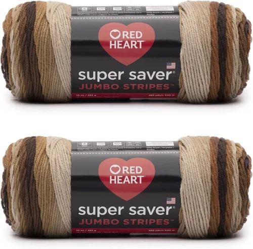 Vista 8 de Red Heart Super Saver Jumbo Ovillo de lana, Amatista
