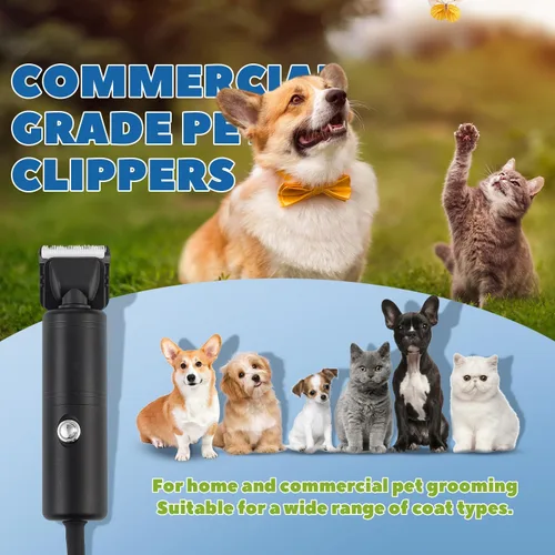Vista 13 de Cortapelos de aseo para mascotas de 300 W