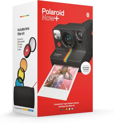 Vista 7 de Cámara instantánea Polaroid Now+ I-Type Refurbished - Negro (9124)