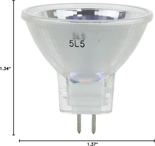 Vista 6 de Sunlite 03180-SU 35MR11/NSP/12V 35 vatios, halógeno MR11 GU4 basado mini bombilla reflector