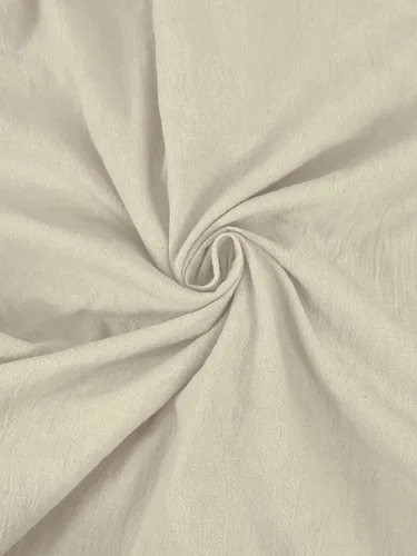 Vista 4 de Guayabera - Camisas de lino de manga larga para hombre, camisa casual blanca con botones para hombre en playa y verano