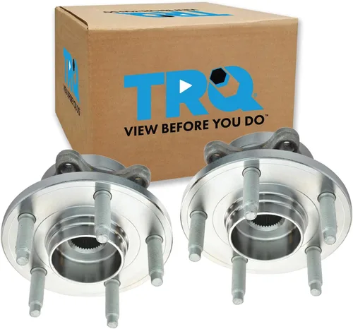Vista 170 de TRQ Juego de 2 rodamientos de rueda delantera y conjunto de cubo compatible con Tesla 3 2020 Y 2018-2019 para Tesla 3 2020 Tesla Y AWD 2018-2019