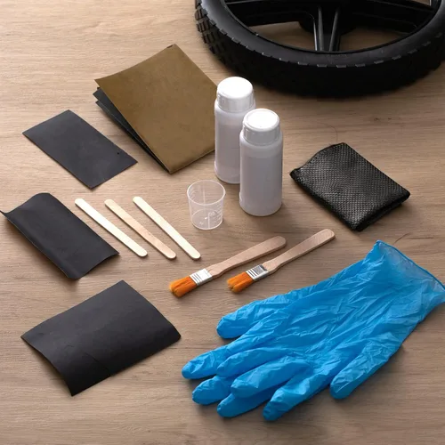 Vista 6 de Teenyyou Kit de reparación de fibra de carbono de 15 piezas con tela de fibra de carbono de tejido liso de 3 k 7.05 oz, endurecedor de resina epoxi