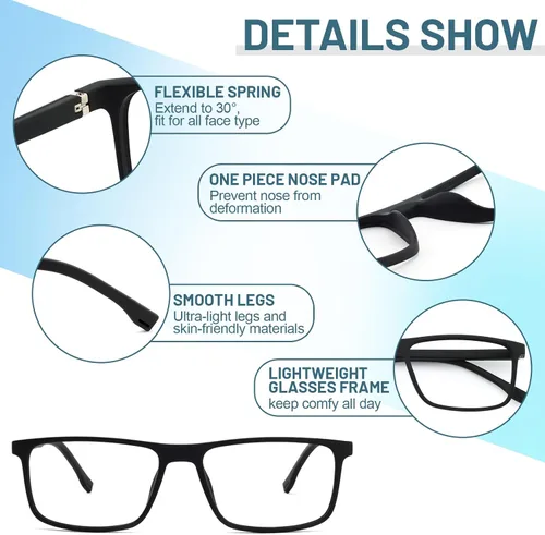 Vista 69 de OCCI CHIARI Gafas de lectura de moda para mujer y hombre