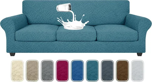 Vista 115 de YEMYHOM - Fundas elásticas para cojín individual, protector de sofá, silla, asiento, funda deslizante, funda suave de sofá, reemplazo, grande, a