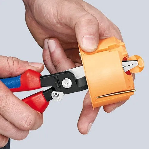Vista 4 de Knipex 13 81 200 Alicates para instalación eléctrica