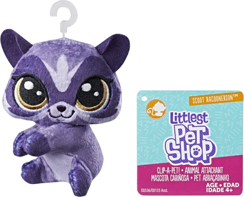 Vista 2 de Littlest Pet Shop Clip-a-Pet Scoot Racoonerson