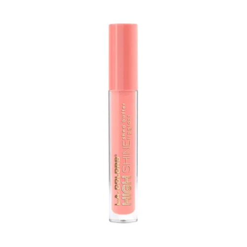 Vista 2 de Manteca de Karité Lip Gloss de lato brillo L.A. Colors, de 0,14 onza, Bebé Pastelillos (Baby Cakes)