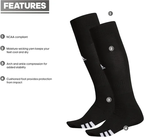 Vista 2 de Calcetines Adidas Rivalry Campo OTC paquete de 2