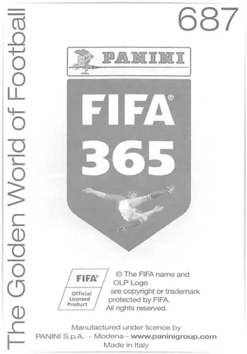 Vista 2 de 2015-16 Panini FIFA 365 Pegatinas Fútbol #687 Auckland City FC Team/1 Trading Card Size Album Sticker