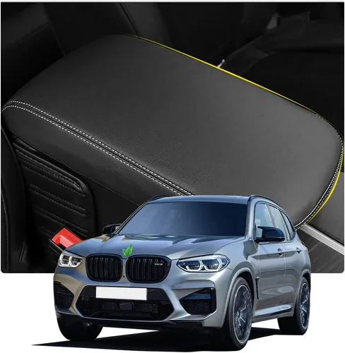 Vista 19 de YEE PIN Funda para reposabrazos central de automóvil, funda para tapa de consola Rogue X-Trail 2014-2019, caja de reposabrazos de consola central