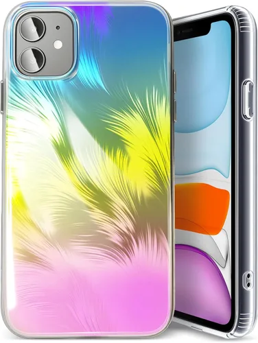 Vista 74 de TENOC Funda para teléfono compatible con iPhone 11, color negro, antihuellas, antigolpes, mate, para 6.1 pulgadas