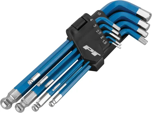 Vista 4 de Performance Tool W9135 Juego de llaves hexagonales Sae de brazo largo, 9 piezas