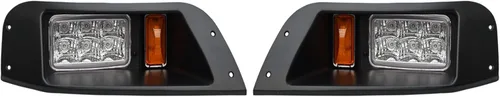 Vista 9 de Kits de luz LED para carritos de golf Shu-Ran para carritos EZGO TXT 1996-2013 (12V), Faros de carrito de golf súper brillantes con señales de giro