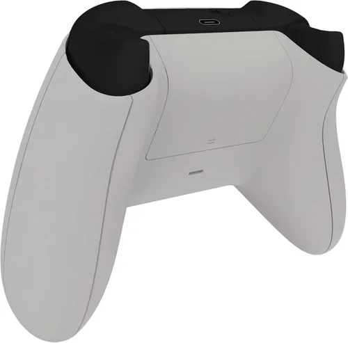 Vista 6 de eXtremeRate Juego completo de botones de carcasa para Xbox Series X y S Controller, SFC SNES Classic EU estilo de repuesto rieles laterales agarres