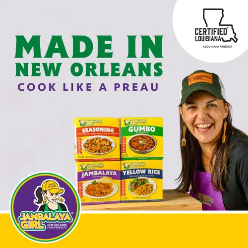 Vista 9 de Jambalaya Girl Base Gumbo con Roux, mezcla de sopa de Nueva Orleans, 4 onzas (1 paquete) – Fácil de cocinar – Solo tienes que añadir pollo