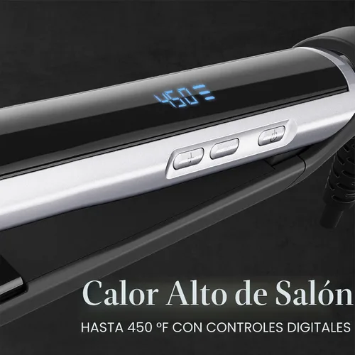 Vista 2 de Remington S9500PP Pearl Pro Plancha profesional de cerámica Remington, 1 pulgada, negra