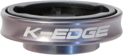 Vista 7 de K-Edge Gravity Top Cap Soporte para computadora de bicicleta Garmin Negro accesorios de ciclismo-electrónica