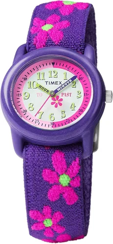 Vista 2 de Timex Girls Time Machines- Reloj analógico con correa de tela elástica para niñas