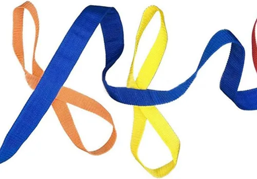 Vista 7 de KIKIGOAL Cuerdas de caminar para niños para preescolar, guardería, escuela, niños, al aire libre, asas coloridas para hasta 12 niños, 2 profesores