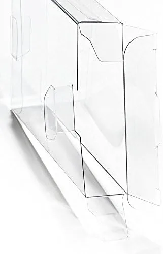 Vista 3 de CHILDMORY 10 unids caja protectora transparente pantalla manga protector para 3DS juegos cartucho caja