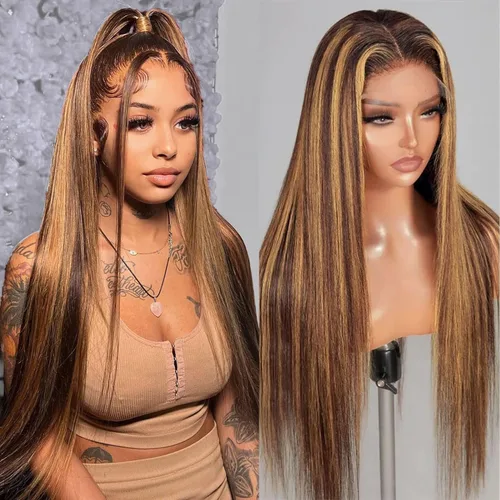 Vista 8 de Pelucas de cabello humano con encaje frontal color borgoña 99J de 13 x 4, pelucas de encaje frontal lacio prearrancado, pelucas de cabello humano