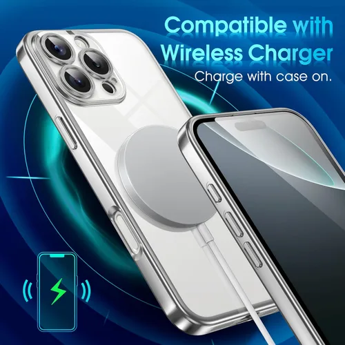 Vista 111 de Supdeal Funda cristalina transparente para iPhone 11, [No se amarillea] [Protección de la cámara] [Probado contra caídas de grado militar] Funda