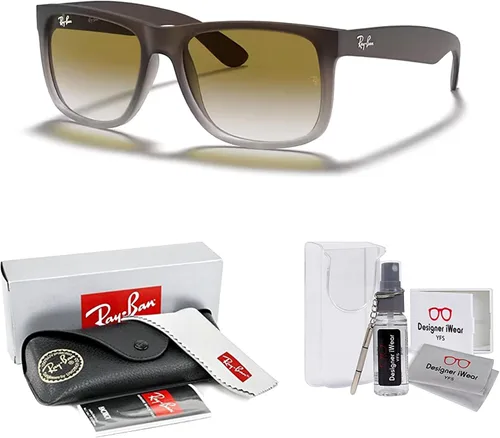 Vista 76 de Ray-Ban RB4165 JUSTIN Sunglasses For Men For Women+BUNDLE with ACCESSORY EYEWEAR KIT