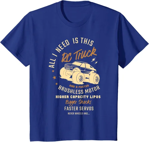 Vista 11 de Todo lo que necesito es este camión RC y una camiseta sin escobillas más rápida RC Motor Negro