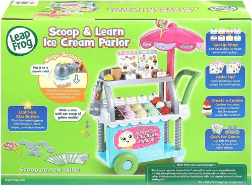 Vista 8 de LeapFrog Scoop and Learn Ice Cream Parlor - Juguete de rol para niños