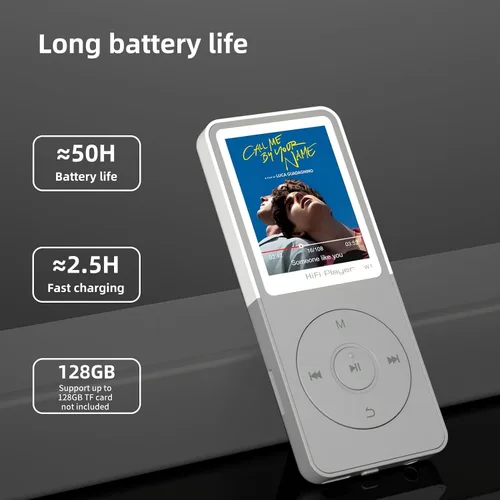 Vista 6 de Reproductor MP3 con Bluetooth, reproductor de música, radio Fm, video, grabación, vista de fotos, libro electrónico, sonido de alta fidelidad