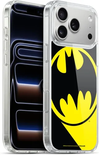 Vista 424 de Head Case Designs Funda de gel con licencia oficial de Batman DC Comics Bat Signal Logos [protección de grado militar] compatible con Apple iPhone 7