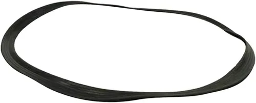 Vista 3 de harayaa Silla de salón Base hidráulica Junta de anillo protector de piso, plástico negro de 22.8 pulgadas