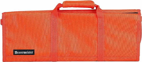 Vista 22 de Funda acolchada para cuchillos con 8 bolsillos de Messermeister, color ciruela, Camuflaje