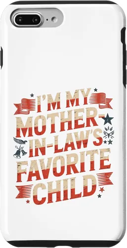 Vista 12 de Im My Mother n Law Favorite Child American Flag Funny Parent Case for iPhone 17