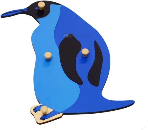 Vista 4 de Elite Montessori Pingüino Puzzle