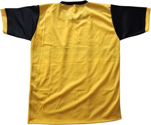 Vista 2 de Camisa de CD Platense Amarillo Negro - El Salvador - Los Gallos de Zacatecoluca (Grande), Amarillo-negro