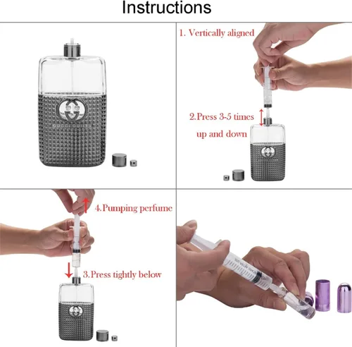 Vista 9 de 20 jeringas de plástico de 0.3 fl oz y 0.3 onzas líquidas con tapas, múltiples usos para medición, medición, dispensación, riego, recarga