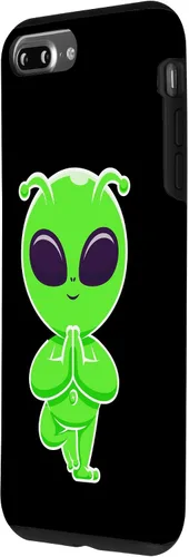 Vista 20 de iPhone 13 Pro Max Namaste Alien Respect gift Case