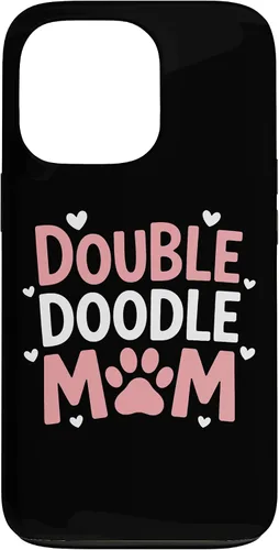 Vista 10 de Double Doodle Mom Labradoodle Goldendoodle Dog Parent Doodle Case for iPhone 17