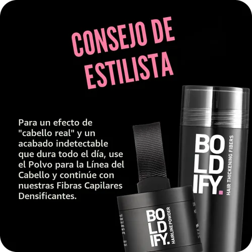 Vista 9 de Boldify - Polvo de línea capilar para retoques de raíz, color marrón ceniza, 0.14 oz Marrón cenizo