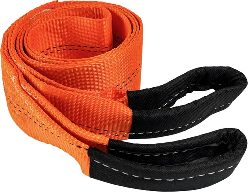 Vista 8 de HFS (R) Blue Tree Saver, correa de cabrestante, correa de remolque, capacidad de 30,000 libras (3 x 8 pies)