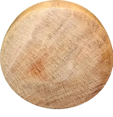 Vista 5 de Triturador de patatas de madera uso diario Pav de madera Bhaji/Vegetal/Triturador de patatas Roti Chapati de madera, Roti Bhakri o Khakara en Tava